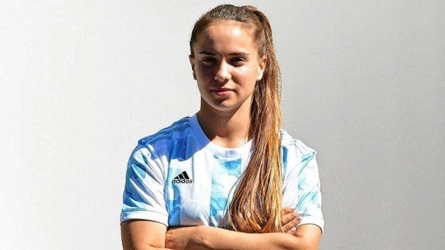 Orgullo entrerriano: Agostina Holzheier se prepara para la Copa América.