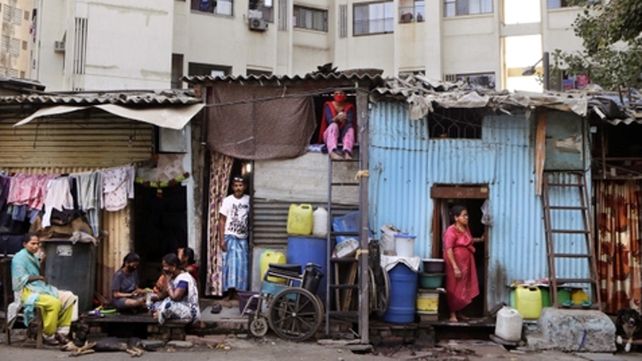 Postal. Un barrio de Mumbai