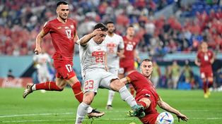 Suiza derrotó a Serbia y se metió en octavos