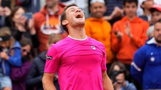 Diego Schawartzman otra vez está en los octavos de final de Roland Garros.