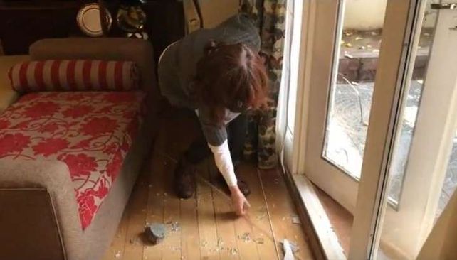 Cristina mostró en un video cómo quedó la residencia de la gobernadora Alicia Kirchner