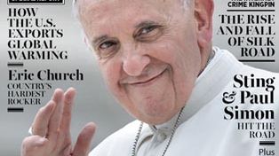 Como las grandes estrellas de rock, el Papa Francisco llega a la tapa de la legendaria revista Rolling Stone