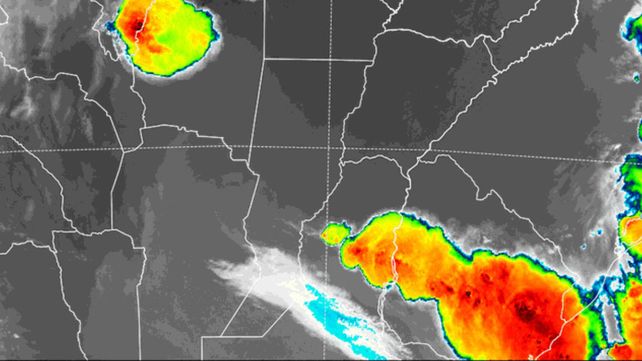 Alerta por tormentas intensas para Entre Ríos y aviso a corto plazo para cinco departamentos