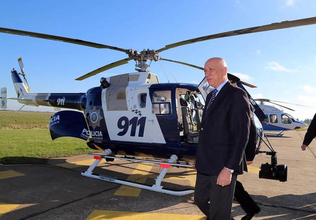 La provincia terminará la gestión con cuatro helicópteros, aseguró el gobernador Bonfatti