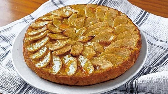 Para la torta invertida se pueden usar otras frutas además de manzanas