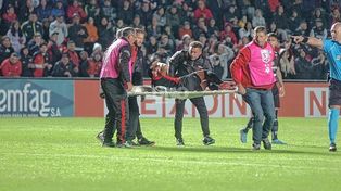 Colón dio a conocer el parte médico de la lesión que sufrió el Pulga Rodríguez.