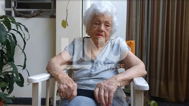 La santafesina Berta Ritvo cumple 104 años y cuenta sus secretos para la longevidad
