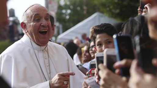 Una jornada frenética para el Papa de los pobres en Manhattan