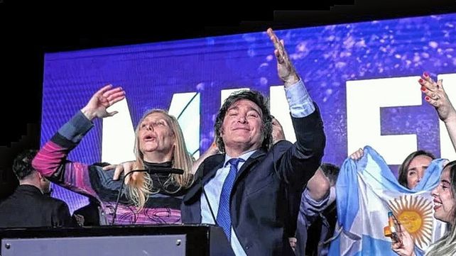 Javier Milei es el nuevo presidente de Argentina