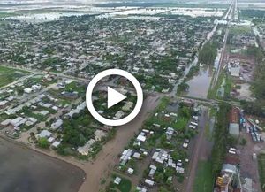 Impactantes imágenes de Villa Minetti desde el aire