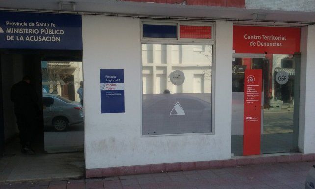 La denuncia contra los 17 presuntos delincuentes fue presentada en la sede de la Fiscalía Nº 3 de Venado Tuerto (Alvear 765)
