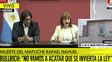 sobre la muerte de nahuel y las tomas mapuches bullrich aseguro: llevamos adelante una accion legitima, enmarcada en la ley