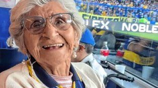 Entrerriana cumplió 100 años y conoció La Bombonera.