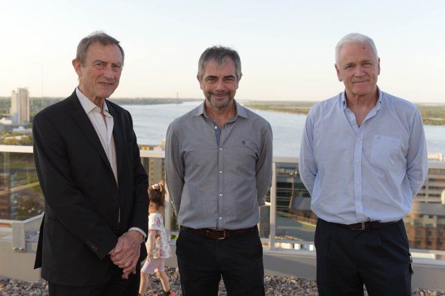 Néstor Pelegrinet, Guillermo Bongiorno y Mario Costa
