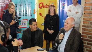 Lifschitz fue al hospital de Niños por la jornada solidaria de la Fiesta de la Cumbia
