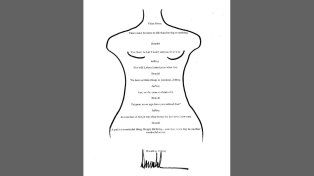 El Congreso de EEUU publicó una carta que Trump le habría enviado a Epstein