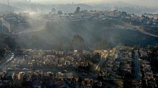 Chile imputó a un bombero y a un ex brigadista de iniciar un incendio con 137 muertes