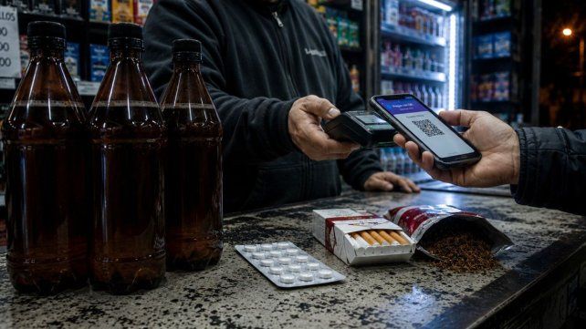 Los productos que más se venden hoy en los kioscos de la ciudad: bebidas alcohólicas baratas, cigarrillos y ansiolíticos