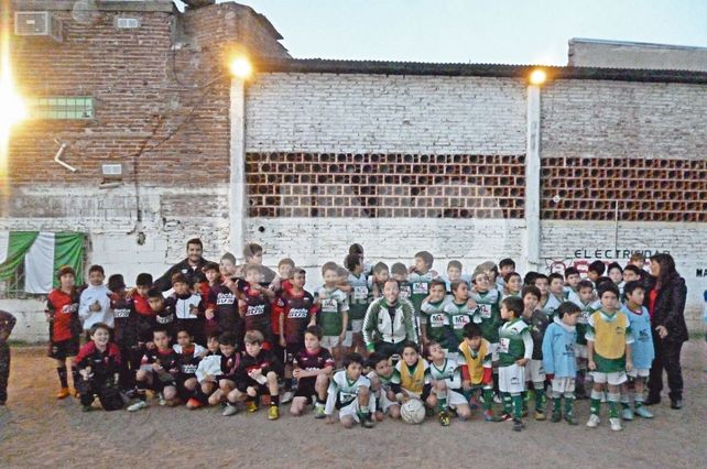 La escuelita de fútbol