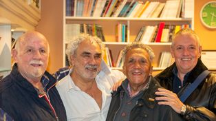 Encuentros de arte en la librería Oxímoron organizados por Conde de Narbaíz Elía