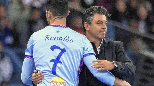 Marcelo Gallardo confirmó que Cristiano Ronaldo estuvo cerca de River Plate.