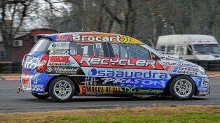 El piloto de Paraná se quedó con la pole position para la quinta fecha de este domingo en Clase 3.