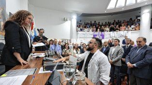 Nuevo Concejo. Medei propuso reforzar la seguridad en escuelas para evitar la vandalización durante el receso. Foto: gentileza prensa Concejo