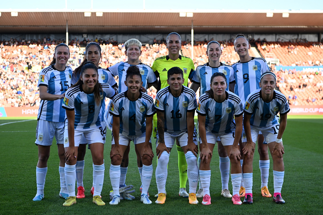 La formación de Argentina que enfrentó en un amistoso a Nueva Zelanda.
