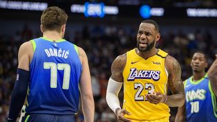 LeBron brilló para el séptimo triunfo seguido de los Lakers