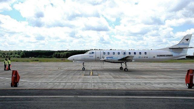 Este martes se dio el primer vuelo comercial en el renovado aeropuerto concordiense.