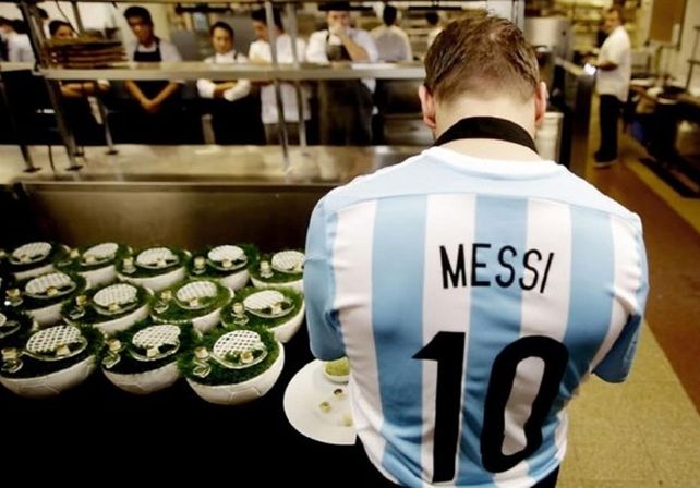 Un postre en honor a Lionel Messi