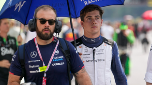 Franco Colapinto en su debut en Monza