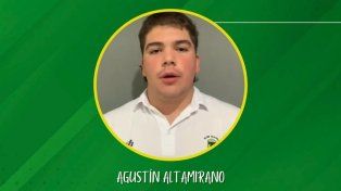 Agustín Altamirano fue convocado a la Concentración Nacional M17.