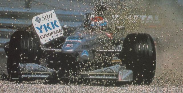 Enterrado en la leca. Así terminó Esteban Tuero en el 98.