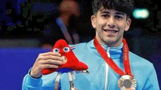Basiloff sumó su segunda medalla en natación