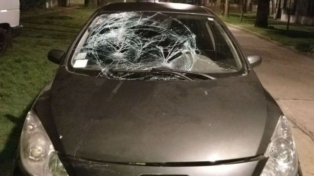 Imagen elocuente del grave hecho ocurrido en zona norte
