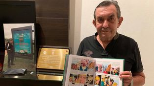 Robin Wood. El escritor paraguayo marcó un hito en las historietas latinoamericanas.&nbsp;