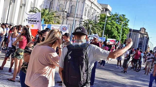 En Paraná marcharon contra el acuerdo con el FMI