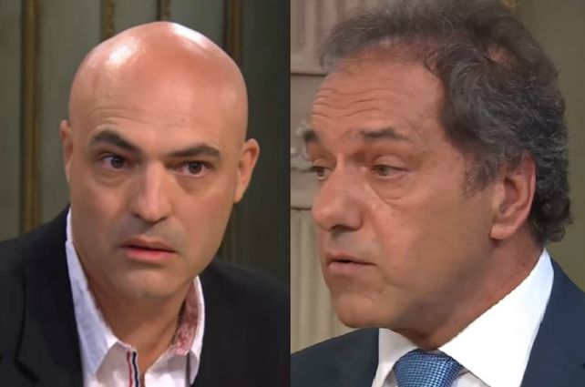 El tenso cruce entre Scioli y el padre del chico de 13 años que mató a un ladrón