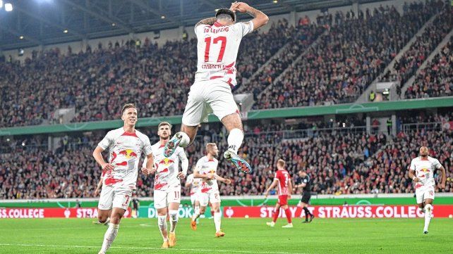 Leipzig se clasificó a la final de la Copa de Alemania