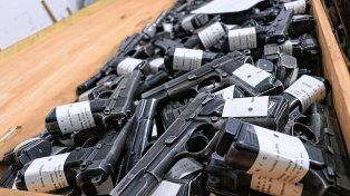 En 2025, el MPA entregó 5.170 armas de fuego y 93.000 municiones para su destrucción
