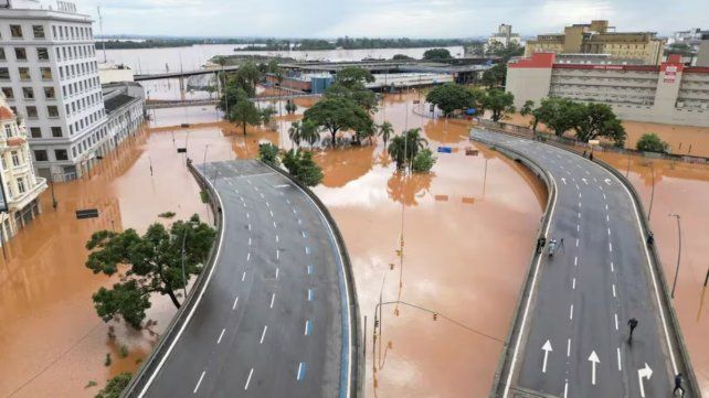 Inundaciones en Río Grande Do Sul
