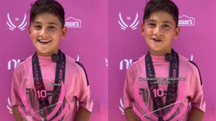 Ciro Messi fue elegido figura de la final en Inter Miami y protagonizó un tierno momento