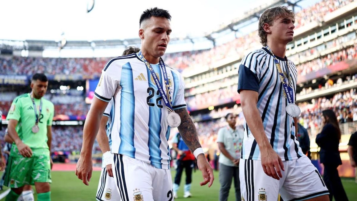 Lautaro Martínez dejó una frase que reavivó la polémica por no haber jugado la final ante España: Pero bueno