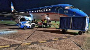 Concretaron la primera exportación a San Pablo desde el aeropuerto de Sauce Viejo