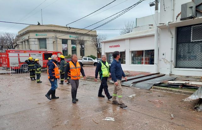Fuerte temporal en Las Rosas y San Genaro: 53 viviendas afectadas