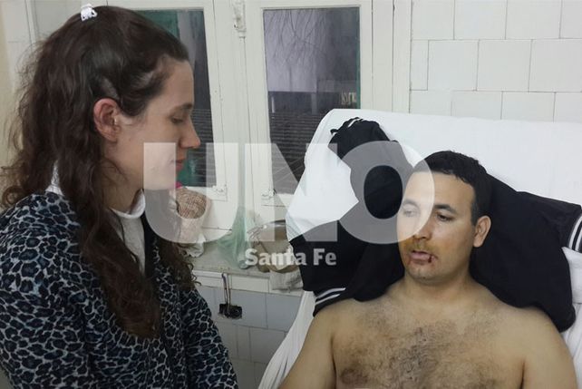 Estábamos patrullando y de repente nos chocamos con un enfrentamiento de bandas