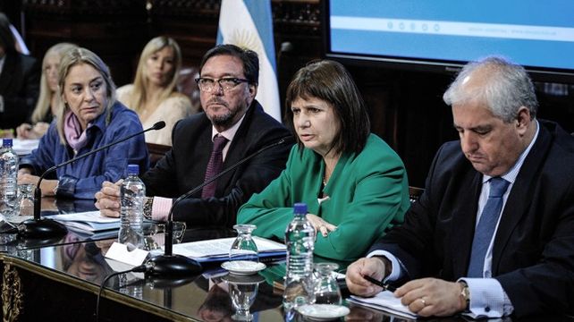 Para Bullrich, la ley que limita excarcelaciones será un cambio muy importante