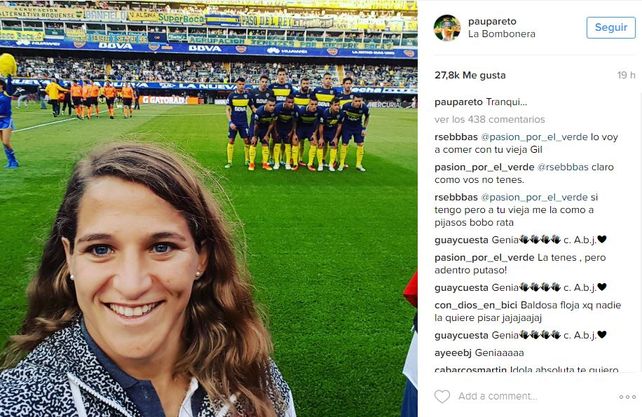 La selfie de Paula Pareto que envidió más de uno La selfie de Paula Pareto que envidió más de uno