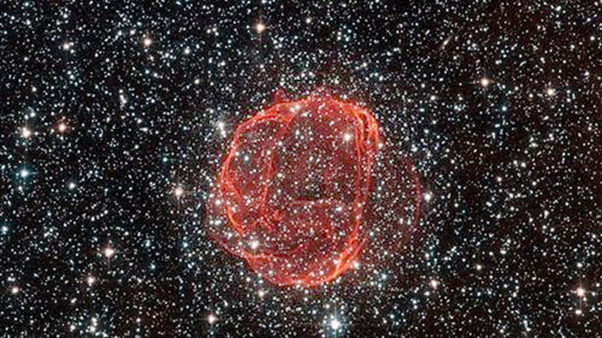 Hubble ve los restos de una estrella hecha supernova